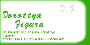 dorottya figura business card